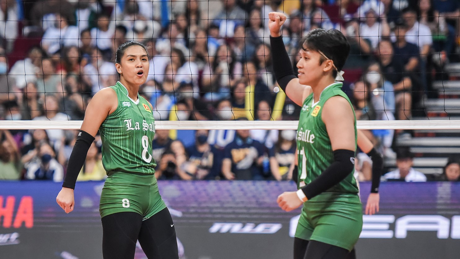 La Salle stalwarts Jolina dela Cruz Mars Alba take talents to F2